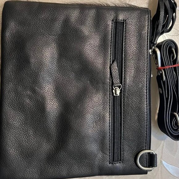 Genuine Cowhide Leather Handbag & Clutch | Handmade Rustic Crossbody Bag - Picture 4 of 6